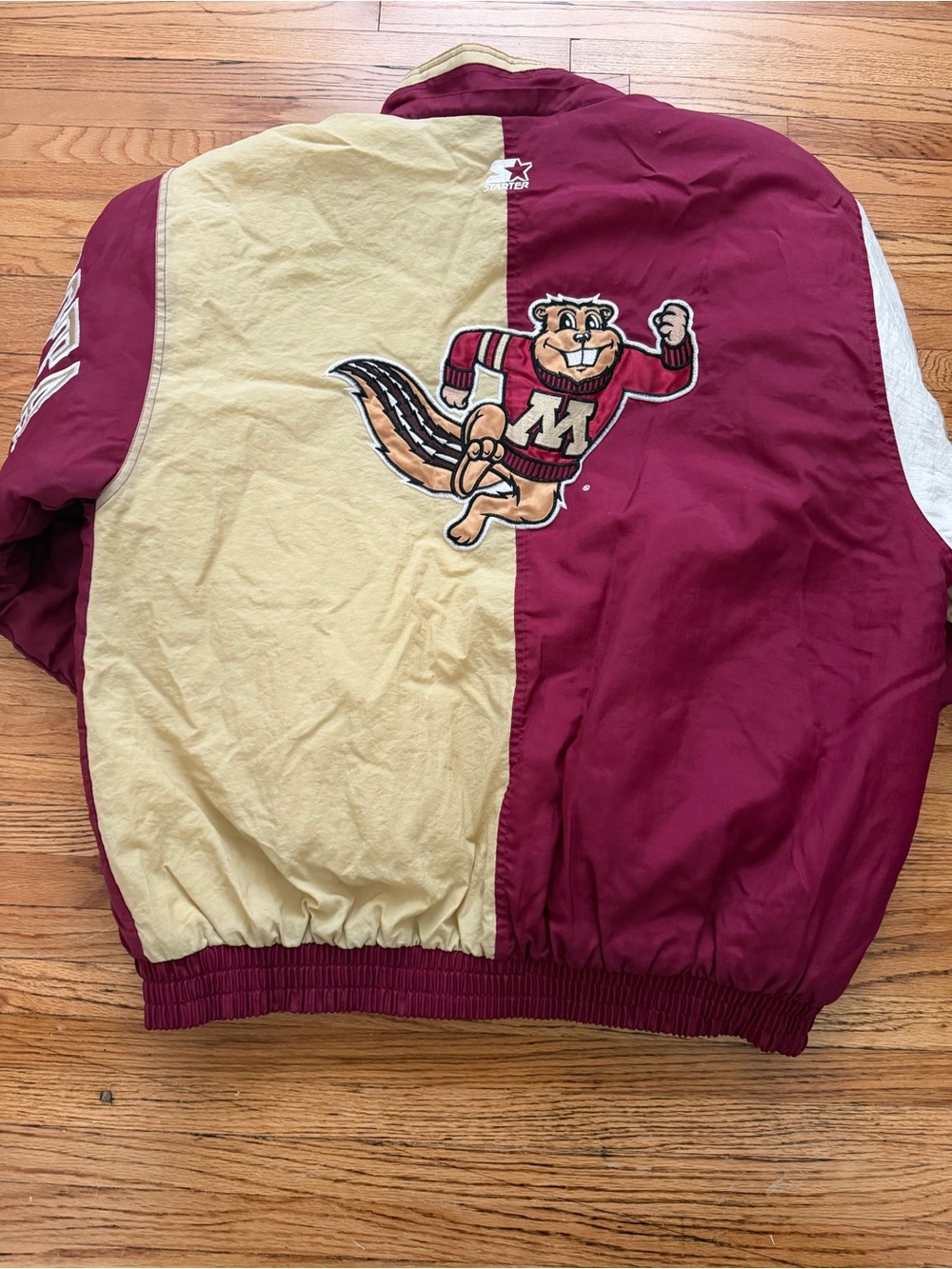 Vintage University of Minnesota Golden Gophers Starter Jacket - Picture 11 of 11